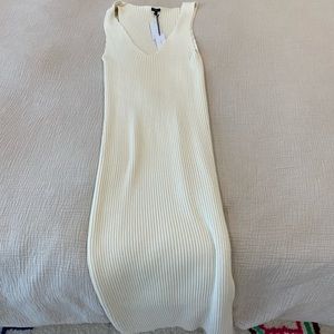 Trois the label cream dress